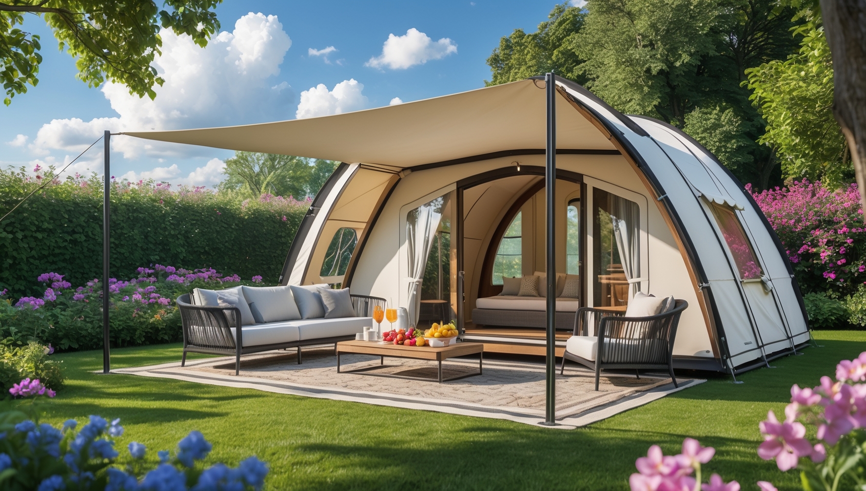 7 Garden Tents to Protect You from the Sun